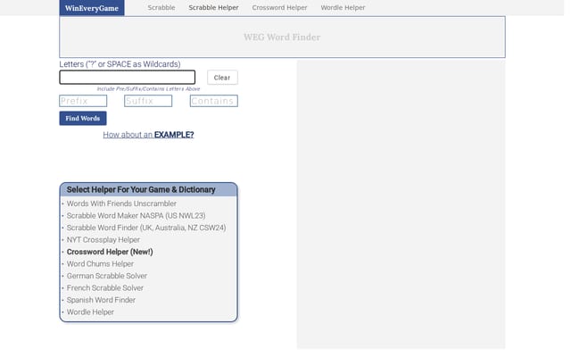 Screenshot of wineverygame.com