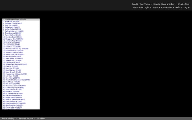 Screenshot of stupidvideos.com