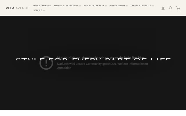 Screenshot of noraluxe.store