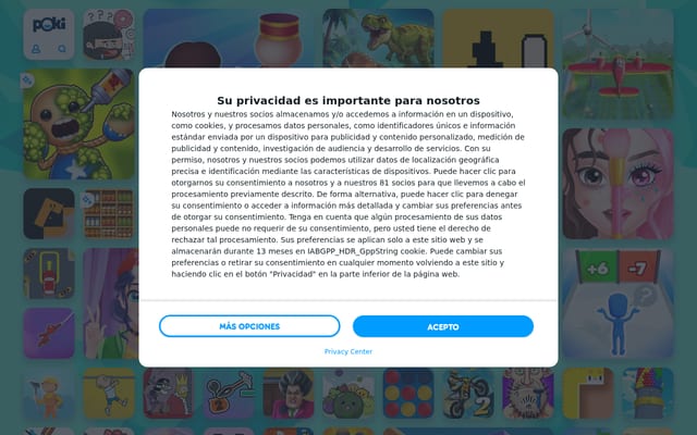 Screenshot of paisdelosjuegos.com.ar