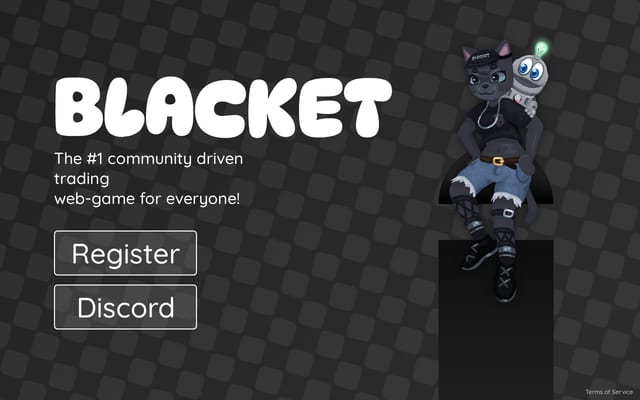 Screenshot of blacket.org
