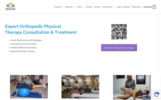 Screenshot of educise.com