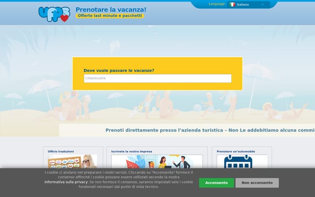 Screenshot of upps.it