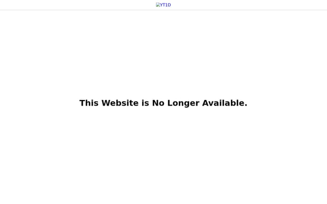 Screenshot of yt1d.io
