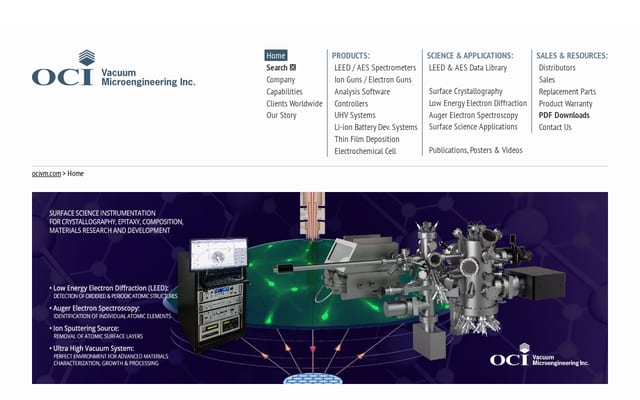 Screenshot of ocivm.com