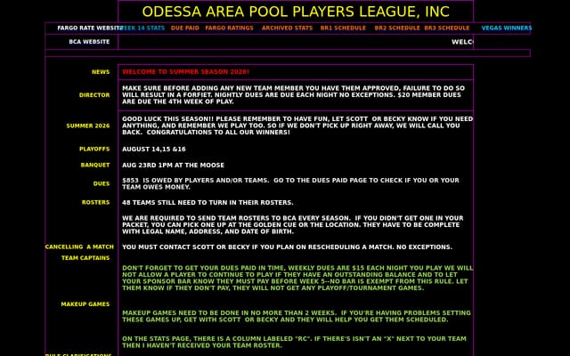 Screenshot of oappl.com