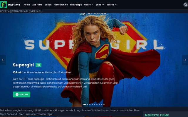 Screenshot of hdfilme.to