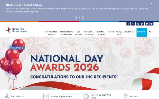 Screenshot of ntfgh.com.sg