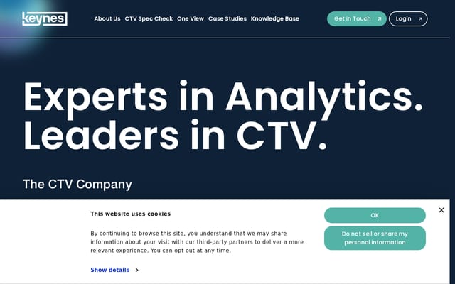Screenshot of keynesdigital.com