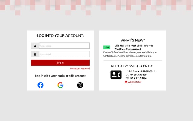 Screenshot of cloudlogin.co