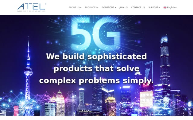 Screenshot of asiatelco.com