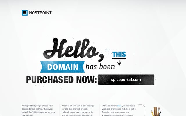Screenshot of spiceportal.com