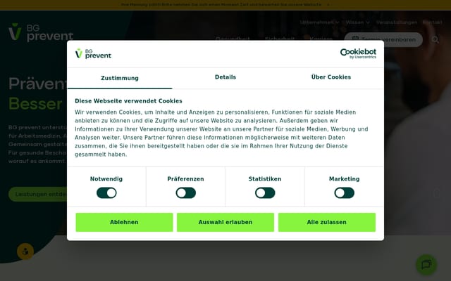 Screenshot of bad-gmbh.de