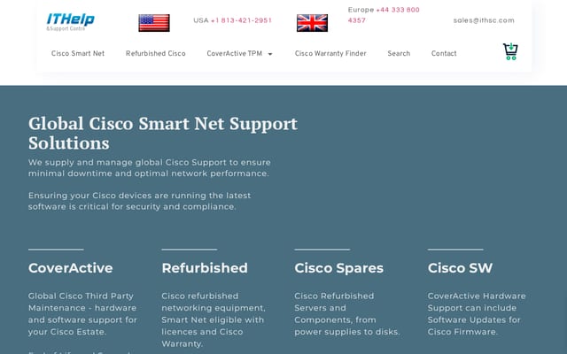 Screenshot of ithsc.com