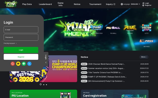 Screenshot of piugame.com