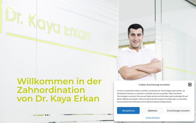Screenshot of dr-kaya.at