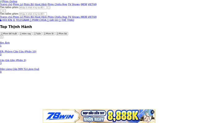 Screenshot of phimonline.live