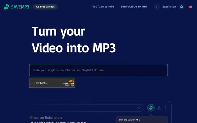 Screenshot of savemp3.net