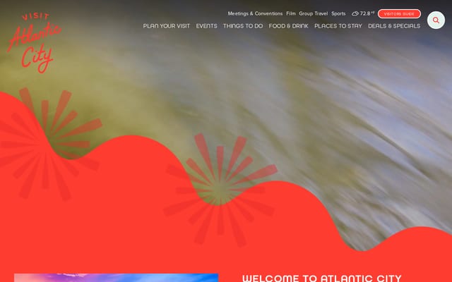 Screenshot of visitatlanticcity.com