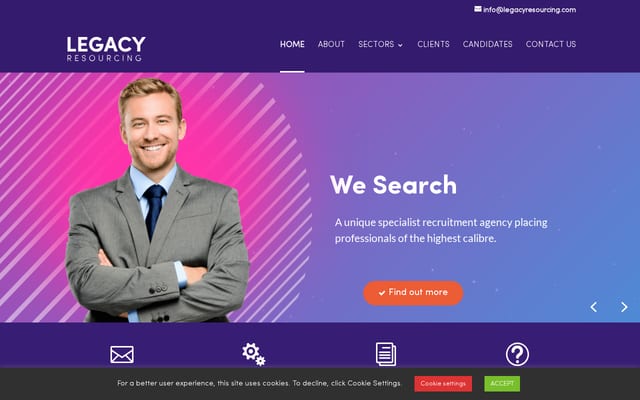 Screenshot of legacyresourcing.com