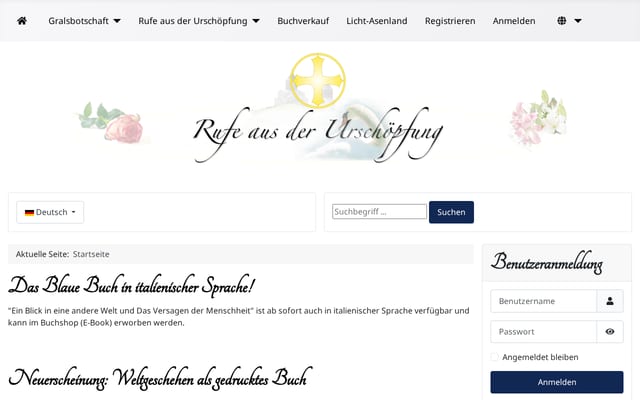 Screenshot of letitbegin.net