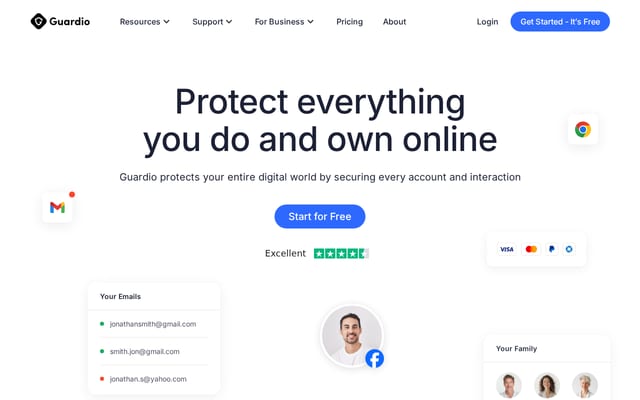 Screenshot of guard.io
