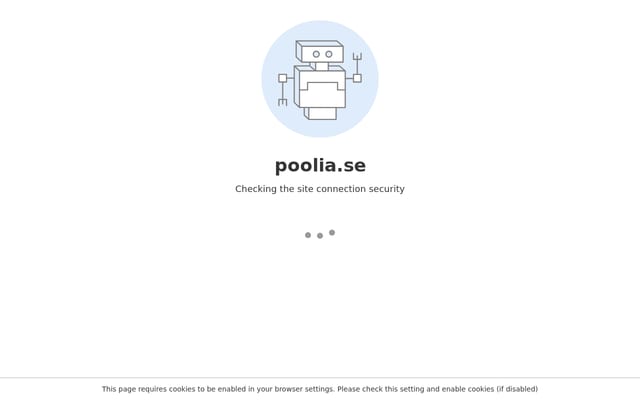 Screenshot of poolia.se