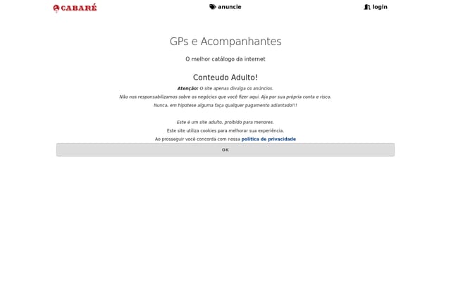 Screenshot of ocabare.com
