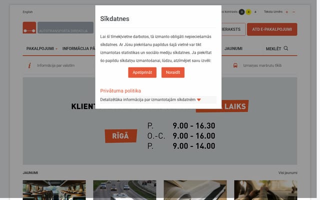 Screenshot of atd.lv