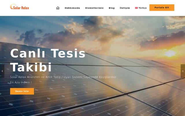 Screenshot of solarrelax.com