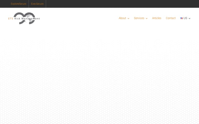 Screenshot of ets-riskmanagement.com