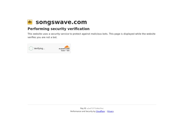 Screenshot of songswave.com
