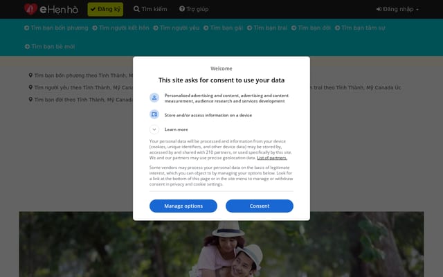 Screenshot of ehenho.com