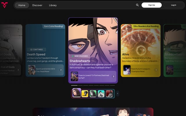 Screenshot of voyce.me