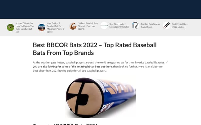 Screenshot of batsfinder.com