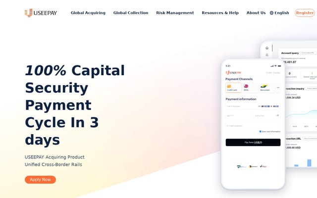 Screenshot of useepay.com