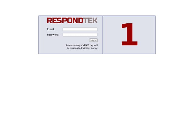 Screenshot of respondtek.com