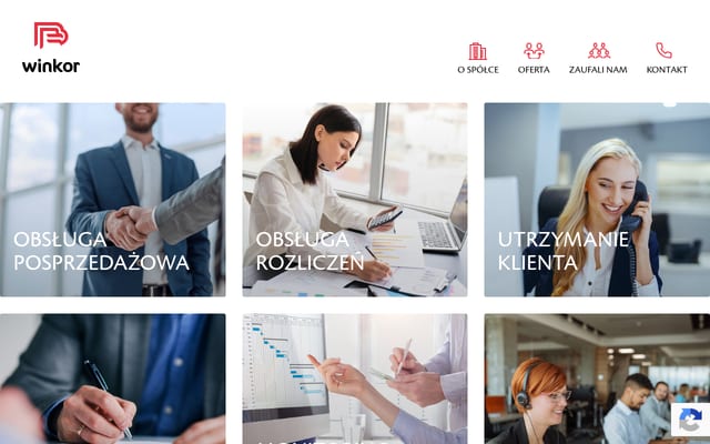 Screenshot of winkor.pl