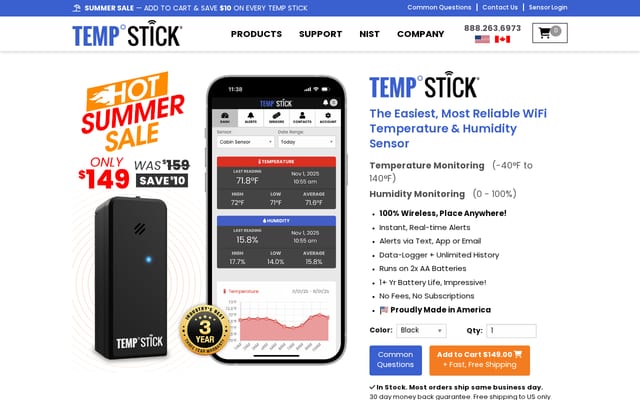 Screenshot of idealsciences.com
