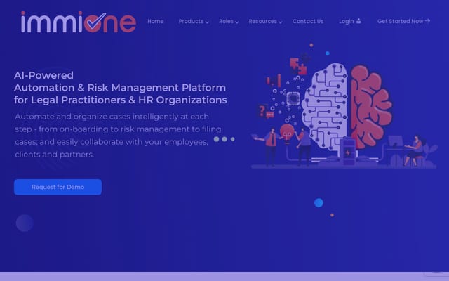 Screenshot of immione.com