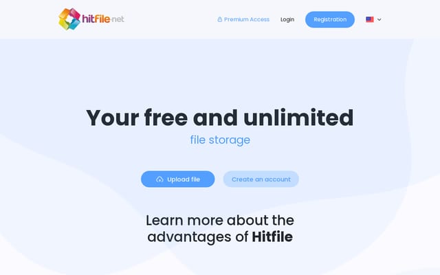 Screenshot of hitfile.net