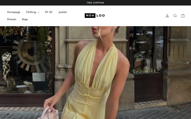 Screenshot of noaloo.com