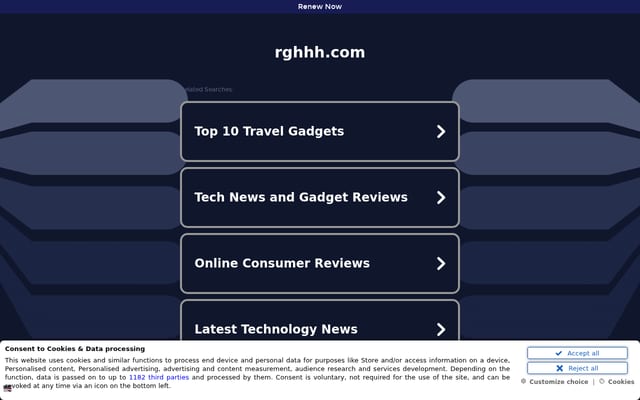 Screenshot of rghhh.com
