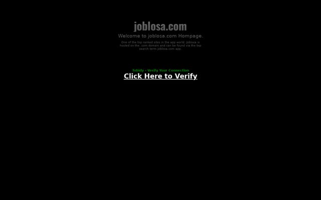 Screenshot of joblosa.com