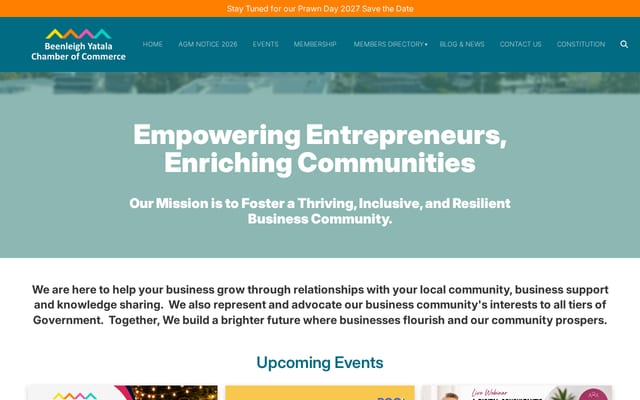 Screenshot of bycc.com.au