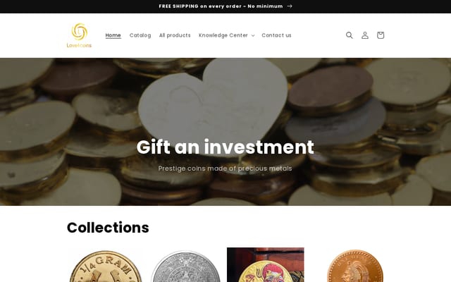 Screenshot of love4coins.com