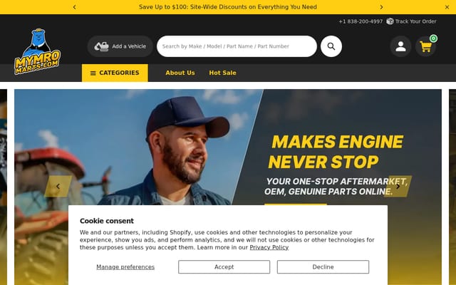 Screenshot of mymromarts.com