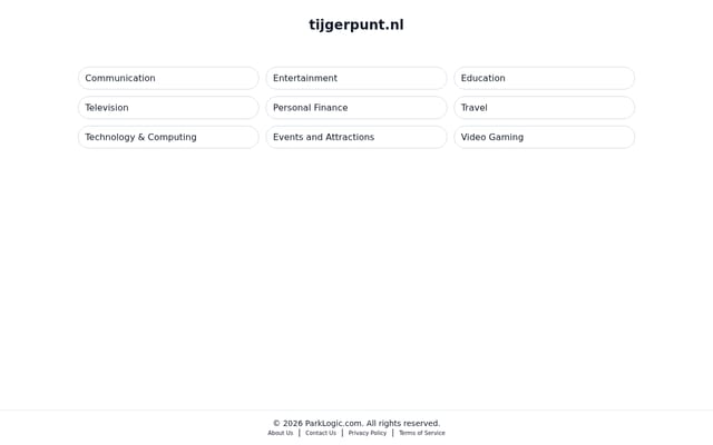 Screenshot of tijgerpunt.nl