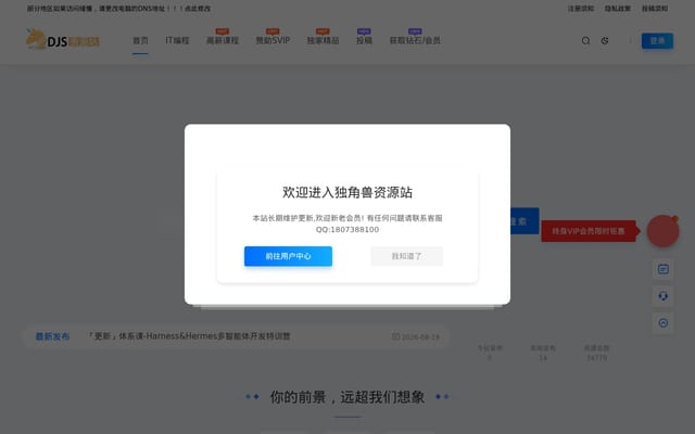 Screenshot of itdjs.com