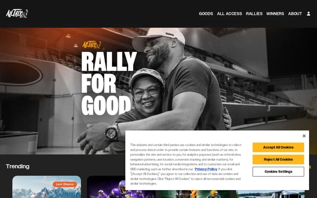 Screenshot of alltroo.com